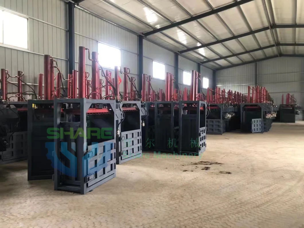 Hydraulic Baler for Plastic Pet Bottle Waste Baling Press Machine