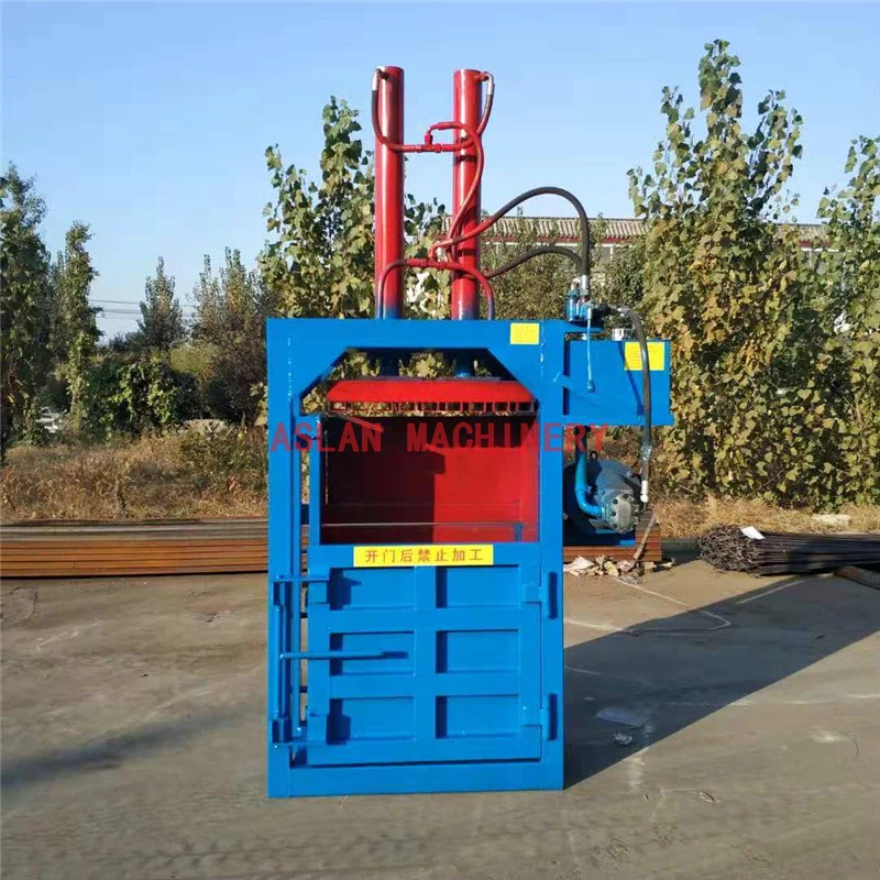 Automatic Hydraulic Baler Machine/ Hydraulic China Tyre Scrap Tire Baling Machine