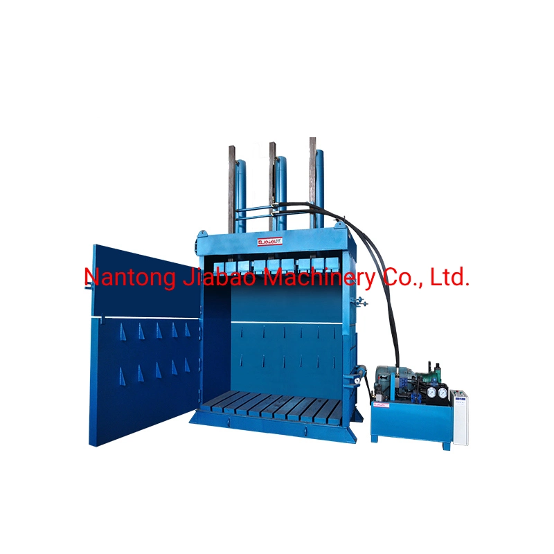 Jewel Brand Factory Supply CE Certified Vertical Hydraulic Tyre Baler