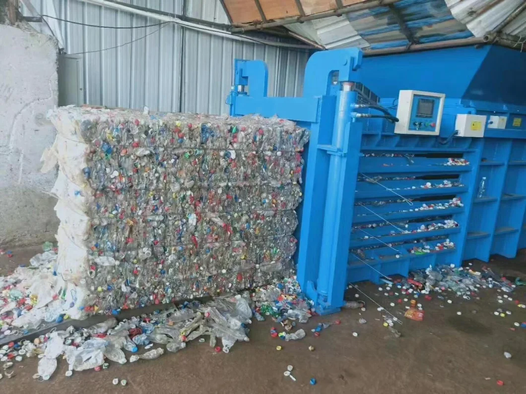 Semi- Automatic Plastic Bottle Horizontal Packing Machine Baler