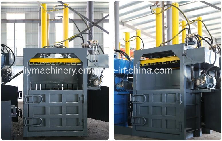 Vertical Hydraulic Textile Cotton Baler