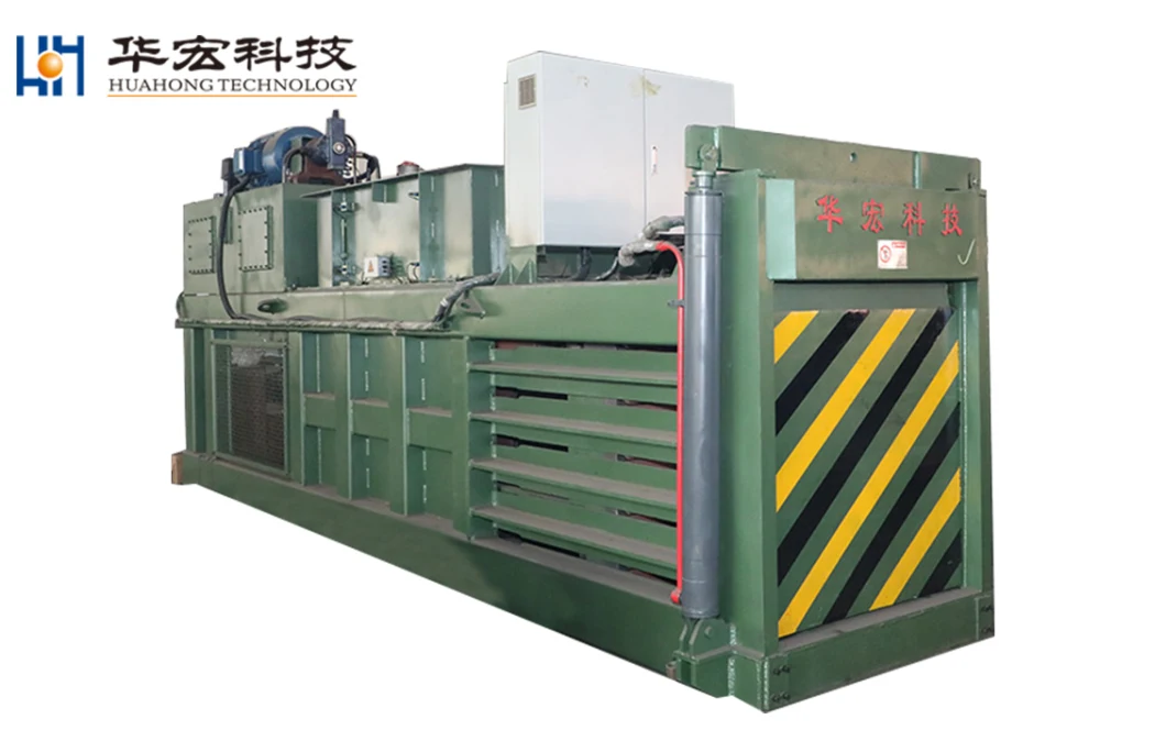 Hua Hong Hpm-315 Semi-Automatic Horizontal Non-Metal Baler with Reliable Performance