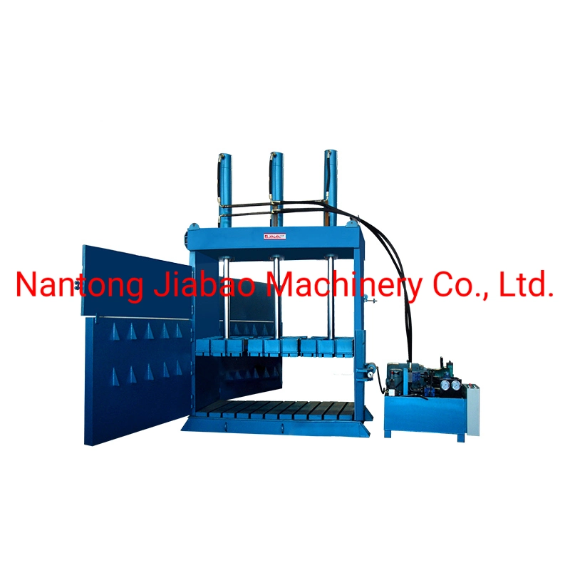 Hydraulic Vertical Baler for Bottles and Tyre/Car Tire Baling Press/Truck Tyre Baler Machine